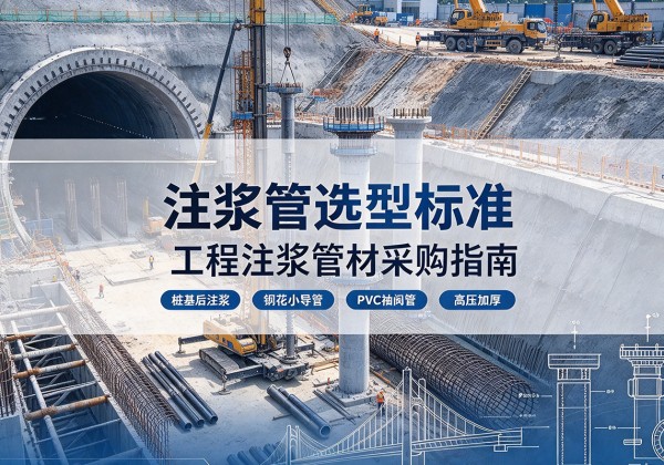 涞源注浆管选型标准